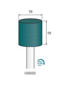 Grinding Stone GC #60 φ19×19×φ6.0