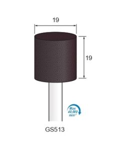 Grinding Stone BA #46 φ19×19×φ6.0