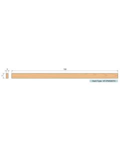 Lapping Wood Sticks Hard 3×7×150