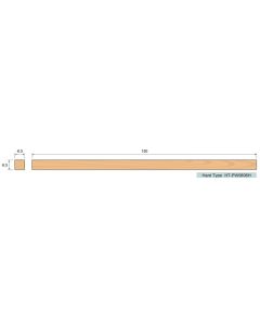 Lapping Wood Sticks Hard 6.5×6.5×150