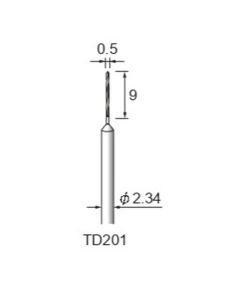 High-speed Steel Twist Drill φ0.5×9×φ2.34
