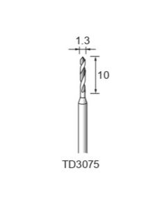 Steel Twist Drill φ1.3×8×φ2.34