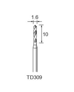 Steel Twist Drill φ1.6×8×φ2.34