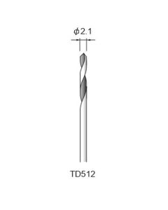 Carbide Magnum Drill φ2.1 Straight Shank