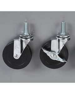 Caster Screw Fitting Type φ75 Conductive with Brake