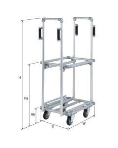 Picking Cart 2BOX-50-L-2H