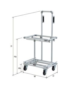 Picking Cart 2BOX-50-S-1H