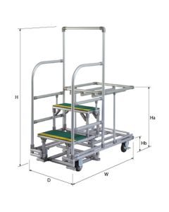 Picking Cart with Step