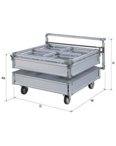 Cart for Pallet Rotation Type