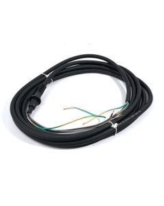 CABLE WITH RUBBER BUSHING
