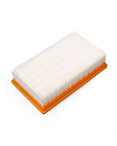 FLAT-PLEATED FILTER PACKAGED PES
