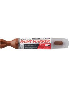 Non-Press Paint Marker Artline 437A (2.3mm) หัวกลม Brown