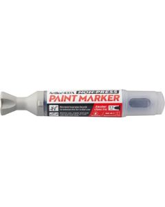 Non-Press Paint Marker Artline 437A (2.3mm) หัวกลม Grey