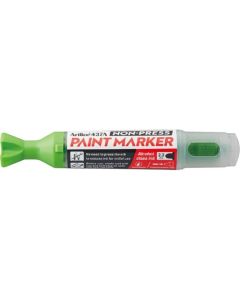 Non-Press Paint Marker Artline 437A (2.3mm) หัวกลม Yellow Green