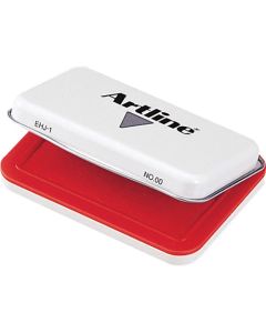 Artline STAMP PAD No.00 40 x 63mm Red