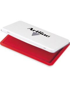 Artline STAMP PAD No.2 87 x 143mm Red