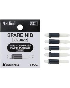 Spare Nib สำหรับ Non-Press Paint Marker 437A (5 ชิ้น)