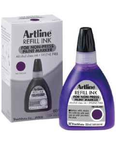 หมึกเติมสำหรับ Non-Press Paint Marker 437A 60ml Purple