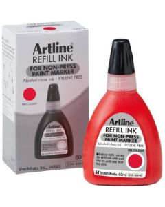 หมึกเติมสำหรับ Non-Press Paint Marker 437A 60ml Red