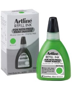 หมึกเติมสำหรับ Non-Press Paint Marker 437A 60ml Yellow Green