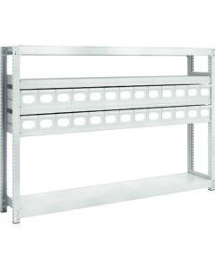 M2 type Medium/Light-Duty Shelving c/w Steel Drawer