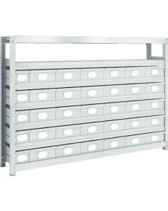 M2 type Medium/Light-Duty Shelving c/w Steel Drawer