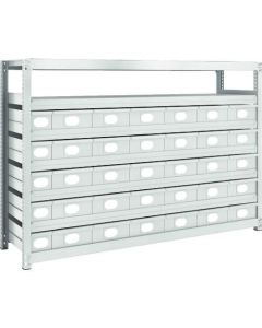 M2 type Medium/Light-Duty Shelving c/w Steel Drawer