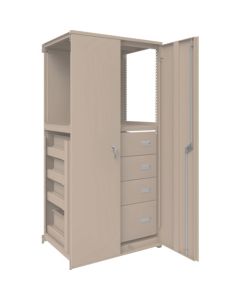 M2type Medium/Light-Duty Boltless Closed Shelving(Weight Capacity:200kg per Shelf)