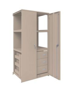 M2type Medium/Light-Duty Boltless Closed Shelving(Weight Capacity:200kg per Shelf)