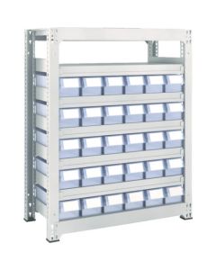 M3 type Medium-Duty Shelving c/w Plastic Drawer