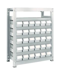 M3 type Medium-Duty Shelving c/w Plastic Drawer