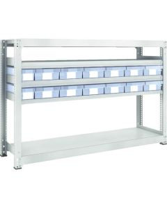 M3 type Medium-Duty Shelving c/w Plastic Drawer