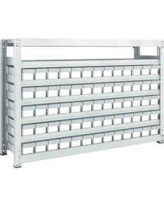 M3 type Medium-Duty Shelving c/w Plastic Drawer
