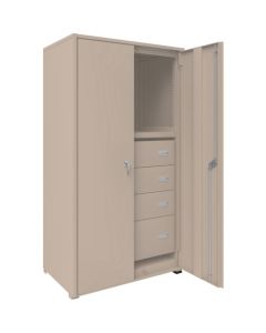 M3type Medium-Duty Boltless Closed Shelving(Weight Capacity:300kg per Shelf)