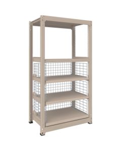 M3type Medium-Duty Boltless Closed Shelving(Weight Capacity:300kg per Shelf)