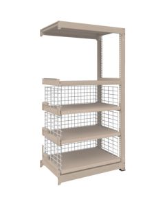 M3type Medium-Duty Boltless Closed Shelving(Weight Capacity:300kg per Shelf)