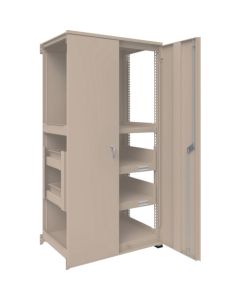 M3type Medium-Duty Boltless Closed Shelving(Weight Capacity:300kg per Shelf)