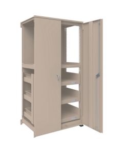 M3type Medium-Duty Boltless Closed Shelving(Weight Capacity:300kg per Shelf)