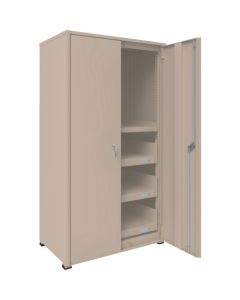 M3type Medium-Duty Boltless Closed Shelving(Weight Capacity:300kg per Shelf)