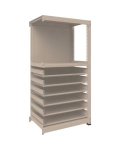 M3type Medium-Duty Boltless Closed Shelving(Weight Capacity:300kg per Shelf)  ชุดละ 1 ชุด