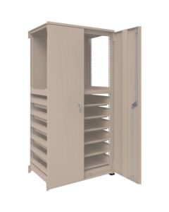 M3type Medium-Duty Boltless Closed Shelving(Weight Capacity:300kg per Shelf)  ชุดละ 1 ชุด