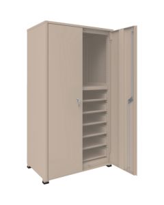 M3type Medium-Duty Boltless Closed Shelving(Weight Capacity:300kg per Shelf)  ชุดละ 1 ชุด