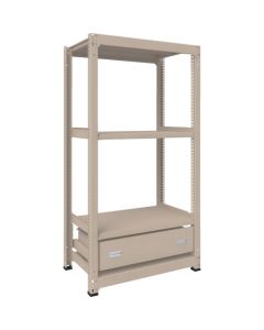 M3type Medium-Duty Boltless Closed Shelving(Weight Capacity:300kg per Shelf)