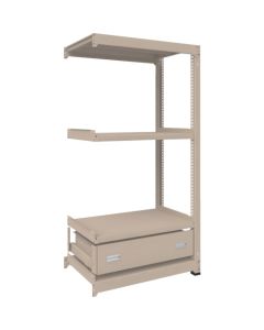 M3type Medium-Duty Boltless Closed Shelving(Weight Capacity:300kg per Shelf)