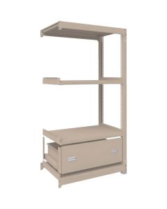 M3type Medium-Duty Boltless Closed Shelving(Weight Capacity:300kg per Shelf)