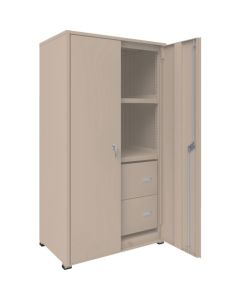 M3type Medium-Duty Boltless Closed Shelving(Weight Capacity:300kg per Shelf)