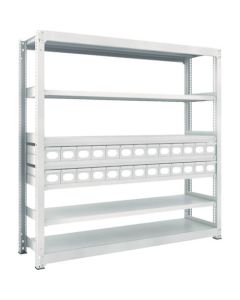 M3 type Medium-Duty Shelving c/w Steel Drawer
