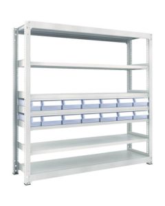 M3 type Medium-Duty Shelving c/w Plastic Drawer