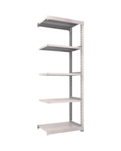 ชั้นวางขนาดกลางแบบ M3 900 x 571 x H2400 เชื่อมต่อ 5 ชั้น นีโอเกรย์