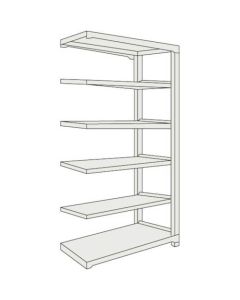 M3 type Medium-Duty Boltless Shelving(Weight Capacity:300kg per Shelf)